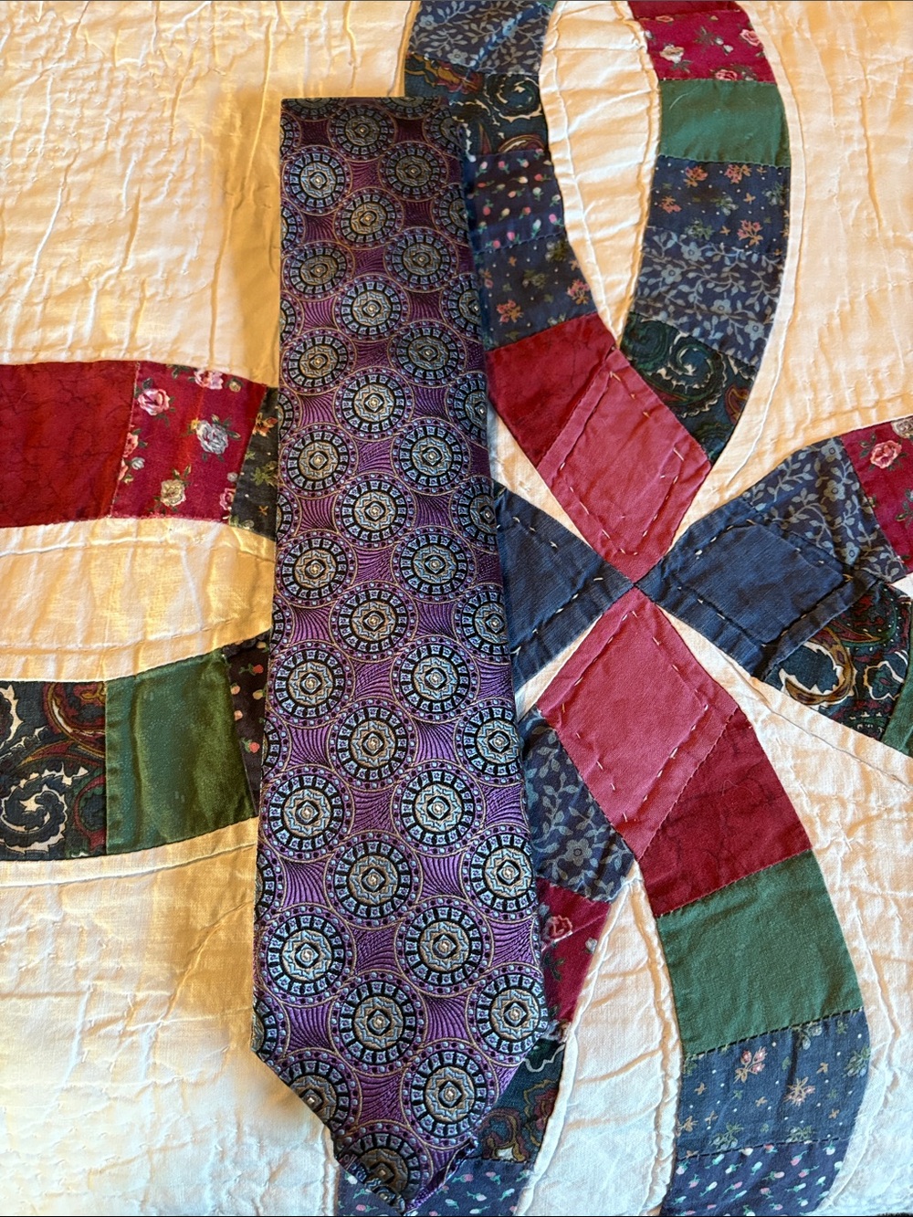 All ties are 3 for $30.